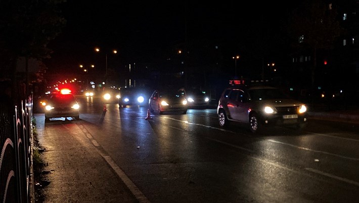 Kaza, gece saatlerinde Çevreyolu Bulvarı'nda meydana geldi (2)