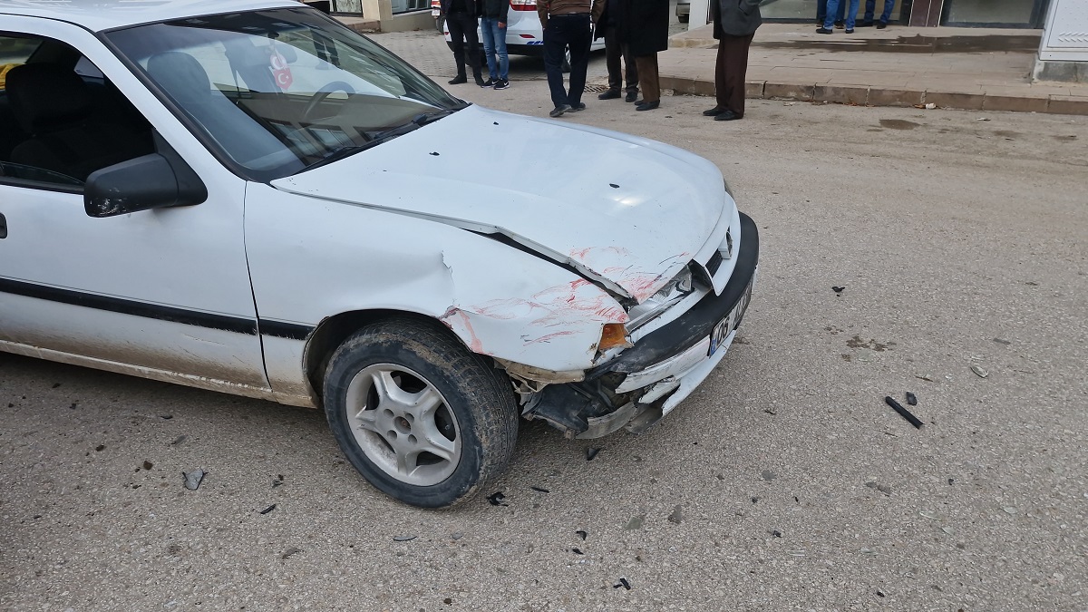 kaza, maddi hasarlı olarak atlatıldı