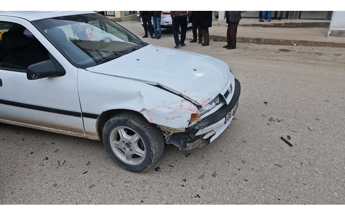 kaza, maddi hasarlı olarak atlatıldı