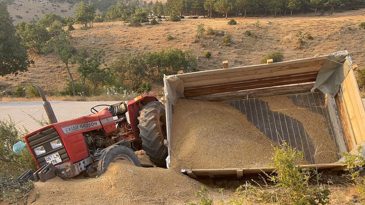 Kaza, merkeze bağlı Umut köyü Bayraktepe yolunda meydana geldi