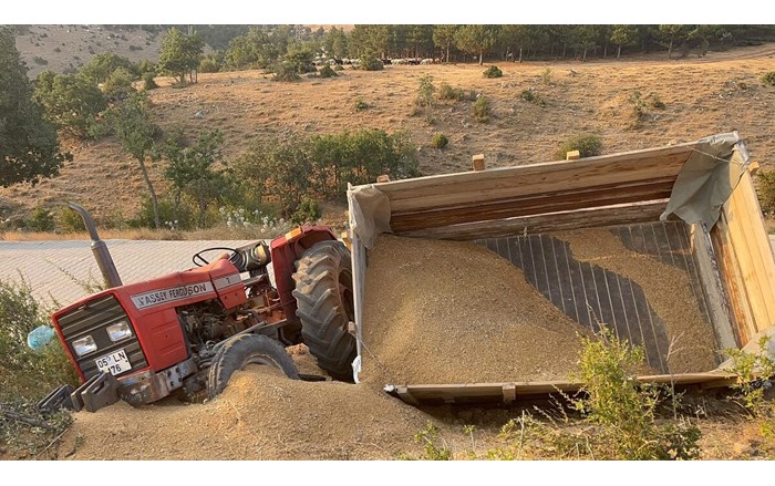 Kaza, merkeze bağlı Umut köyü Bayraktepe yolunda meydana geldi