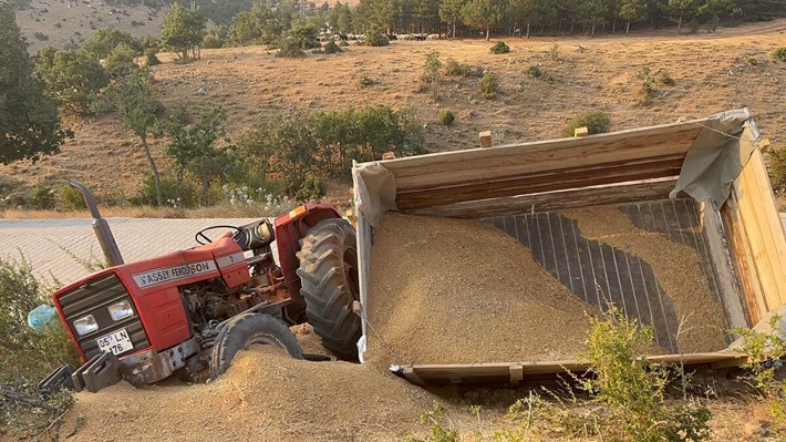 Kaza, merkeze bağlı Umut köyü Bayraktepe yolunda meydana geldi
