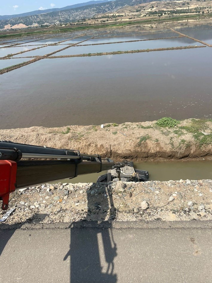 Kaza, Osmancık Çorum karayolu üzerindeki Evlik köyü yakınlarında meydana geldi (1)