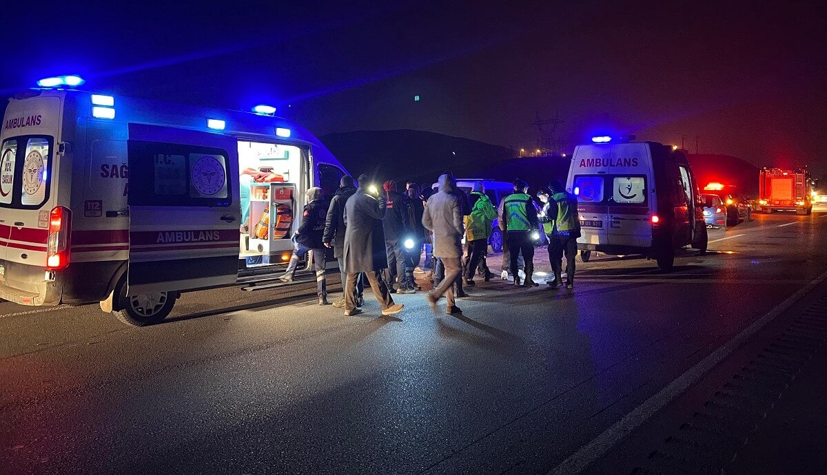 Kaza, Sungurlu Ankara karayolunda meydana geldi