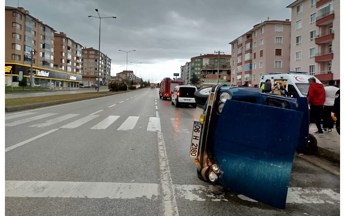 Kaza, Sungurlu ilçesi Ankara Samsun karayolunda meydana geldi
