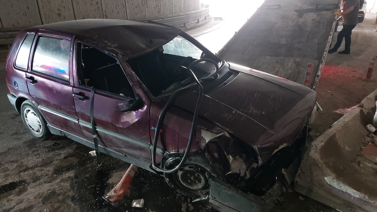 Kaza., ucube alt geçit olarak bilinen Yeşilkent Alt Geçit'te meydana geldi (2)