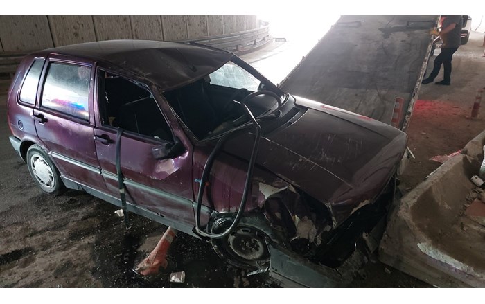 Kaza., ucube alt geçit olarak bilinen Yeşilkent Alt Geçit'te meydana geldi (2)