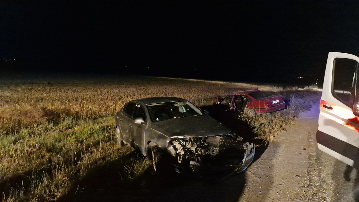 Kaza, Zile Alaca karayolu Çöplü köyü yakınlarında meydana geldi (1)