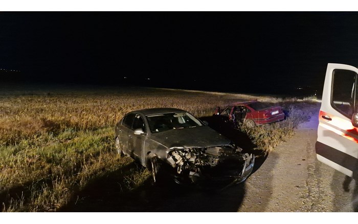 Kaza, Zile Alaca karayolu Çöplü köyü yakınlarında meydana geldi (1)
