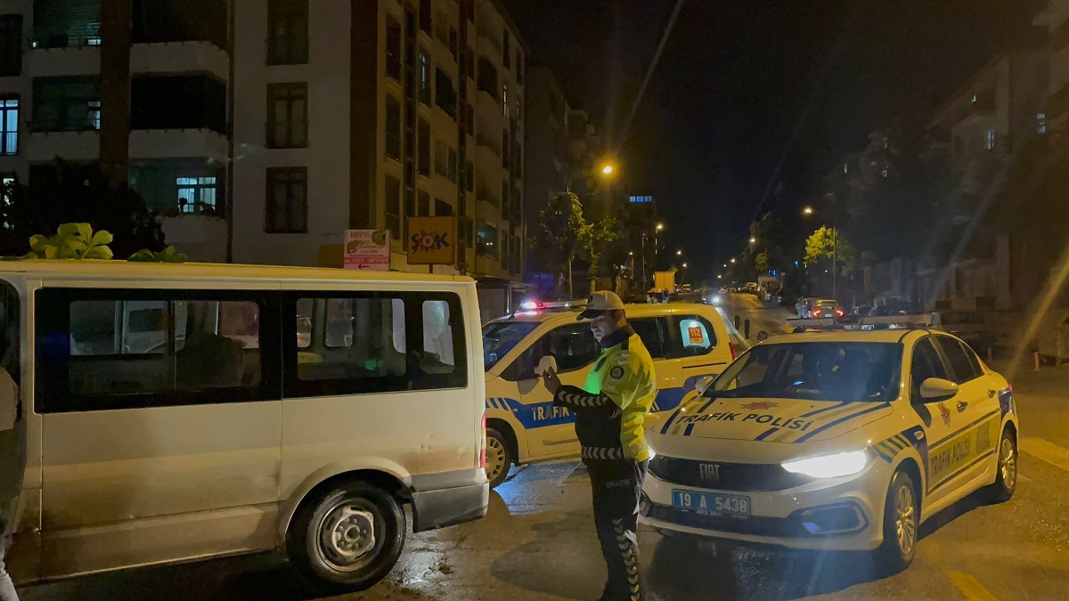 Kazanın ardından yakalanan sürücüye 38 bin TL idari para cezası uygulandı