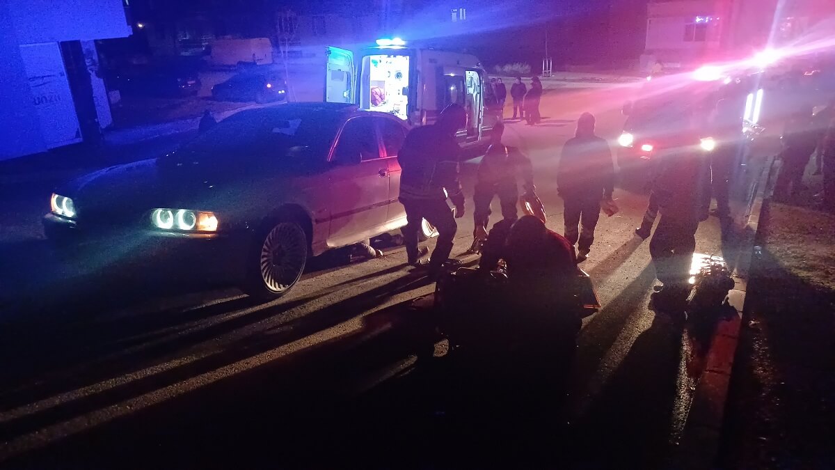 Kazaya neden olan sürücü gözaltına alındı