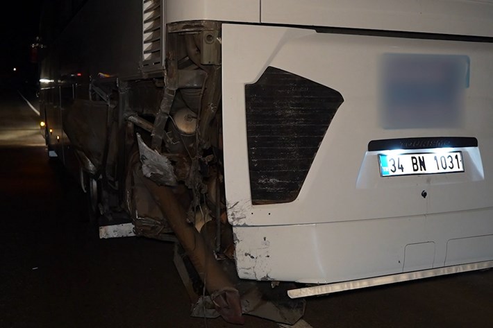 Kırıkkale Çorum yolundaki kazada 1 kişi yaralandı (1)