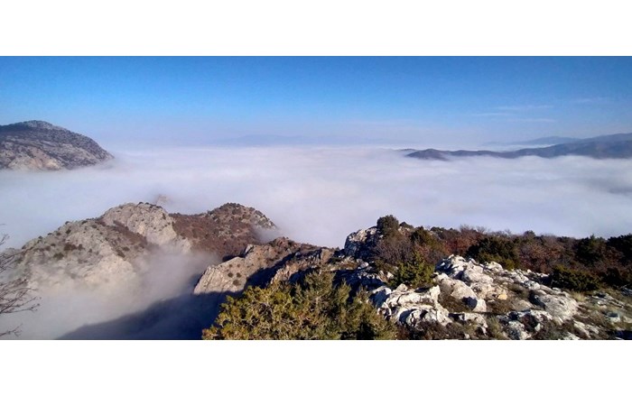 Kırkdilim ve çevresini sis kapladı