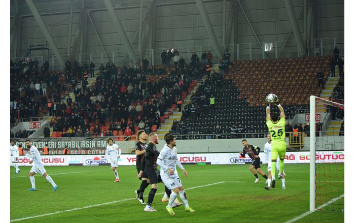 Maç oldukça çekişmeli geçti