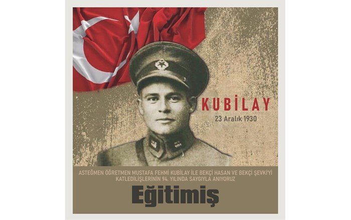 Menemen Olayının şehidi Kubilay
