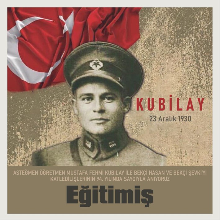 Menemen Olayının şehidi Kubilay