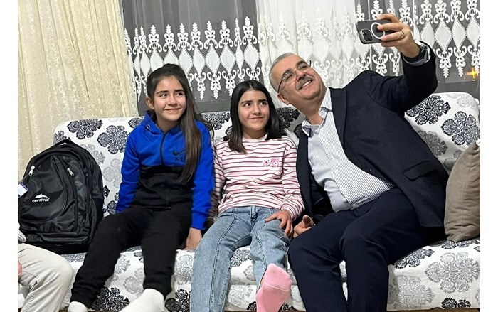 Milletvekili Ahlatcı, Şenel ailesinin konuğu oldu (2)