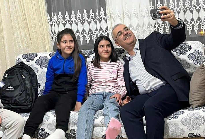 Milletvekili Ahlatcı, Şenel ailesinin konuğu oldu (2)