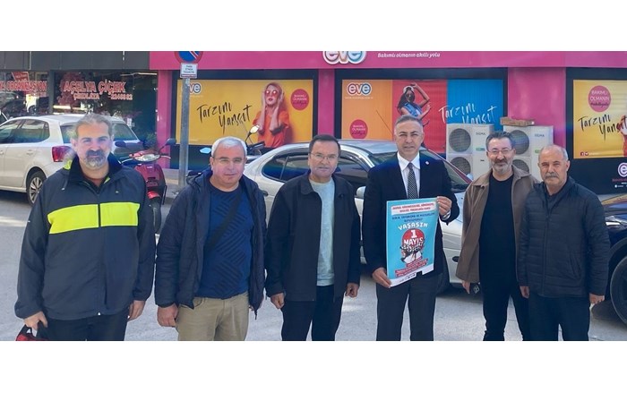 Milletvekili Mehmet Tahtasız, 1 Mayıs Emek ve Demokrasi Bayramını kutladı (1)