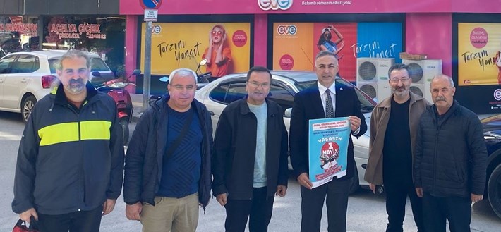 Milletvekili Mehmet Tahtasız, 1 Mayıs Emek ve Demokrasi Bayramını kutladı (1)