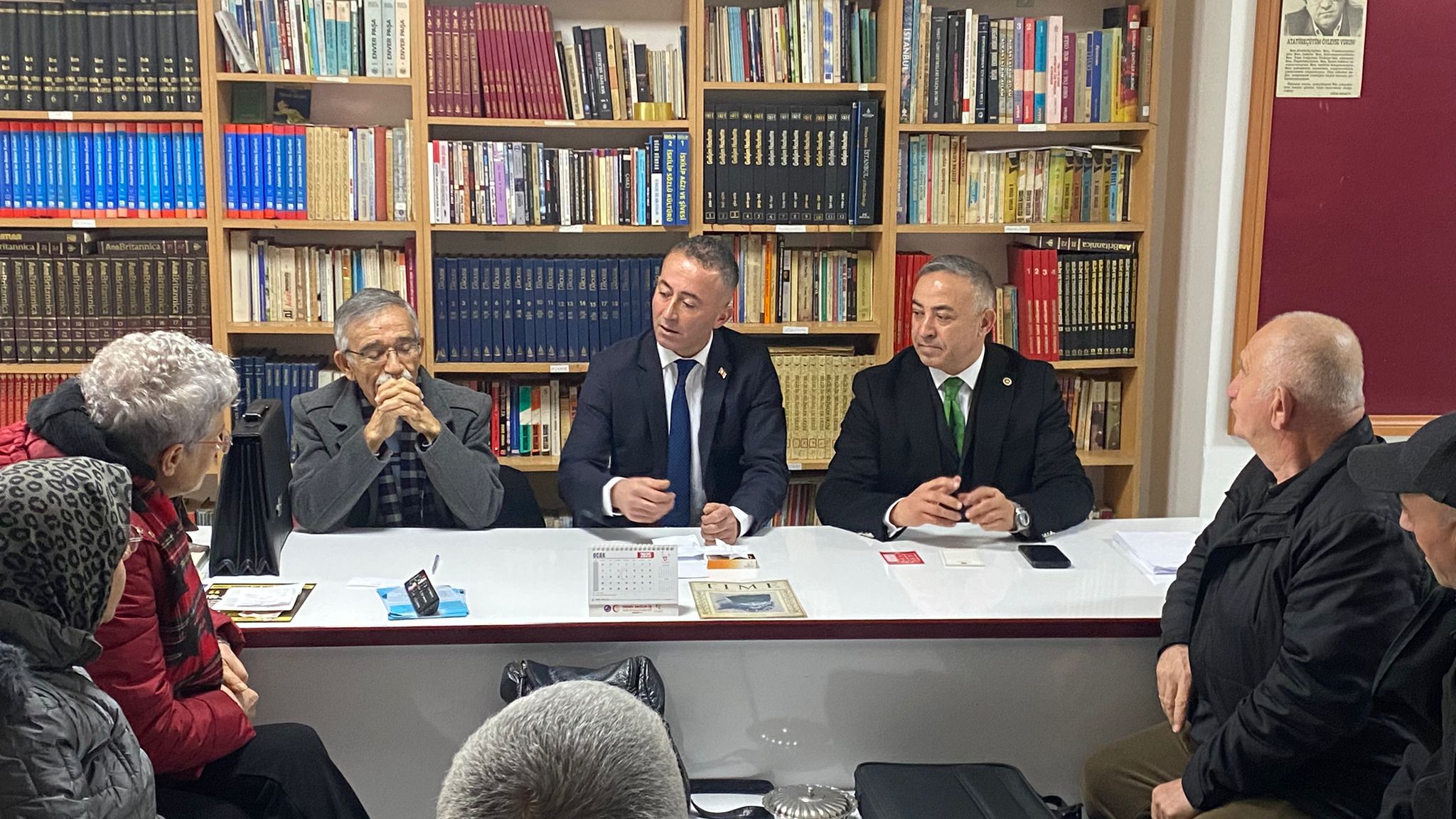 Milletvekili Mehmet Tahtasız'dan Birleşik Emekliler Sendikası Çorum İl Temsilciliğine ziyaret (2)