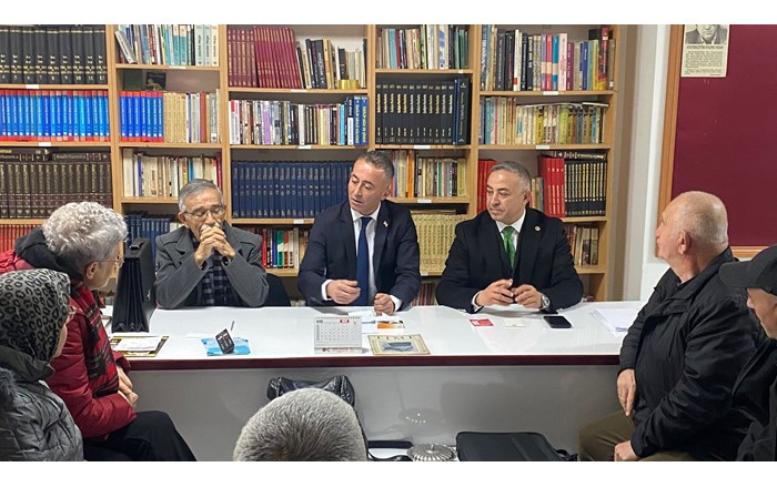 Milletvekili Mehmet Tahtasız'dan Birleşik Emekliler Sendikası Çorum İl Temsilciliğine ziyaret (2)