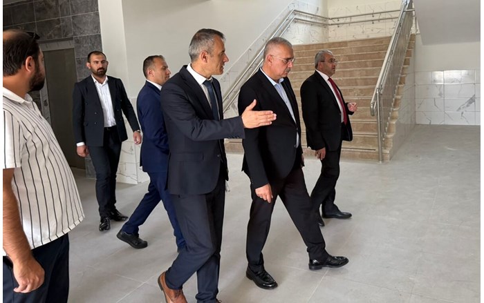 Milletvekili Yusuf Ahlatcı, inşaatları devam eden okullarda inceleme yaptı (1)