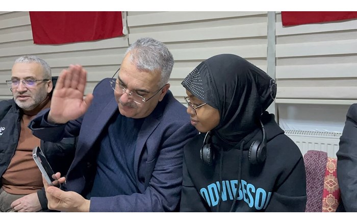 Milletvekili Yusuf Ahlatcı, öğrencilerle sohbet etti