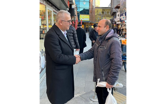 Milletvekili Yusuf Ahlatcı, vatandaş ve esnafla sıcak diyalog kurdu (10)