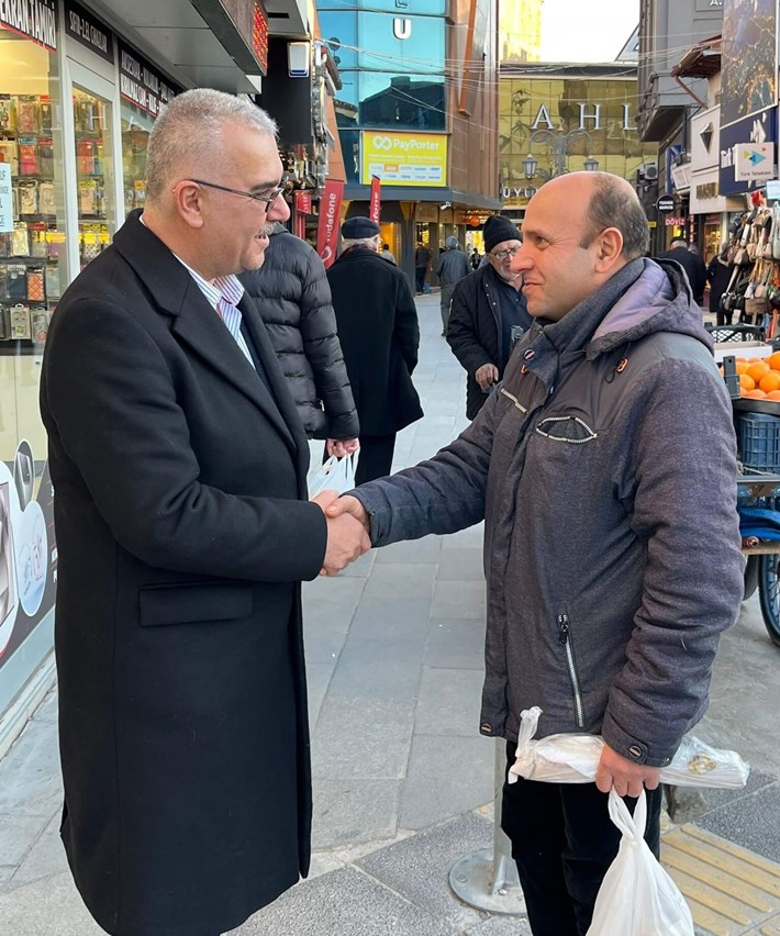 Milletvekili Yusuf Ahlatcı, vatandaş ve esnafla sıcak diyalog kurdu (10)