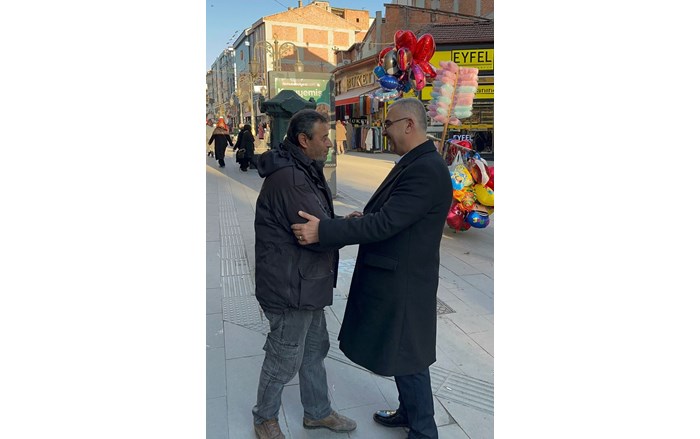 Milletvekili Yusuf Ahlatcı, vatandaş ve esnafla sıcak diyalog kurdu (15)