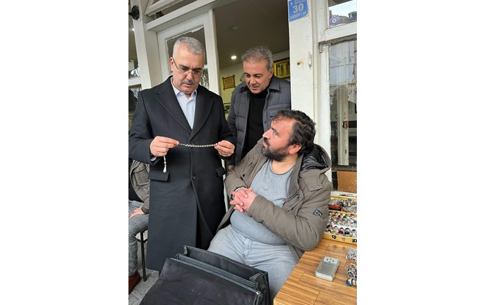 Milletvekili Yusuf Ahlatcı, vatandaş ve esnafla sıcak diyalog kurdu (7)