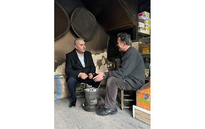 Milletvekili Yusuf Ahlatcı, vatandaş ve esnafla sıcak diyalog kurdu (8)