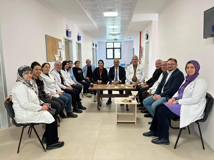 Milletvekili Yusuf Ahlatcı, yöneticilerden sağlık hizmetleri hakkında bilgi aldı (2)