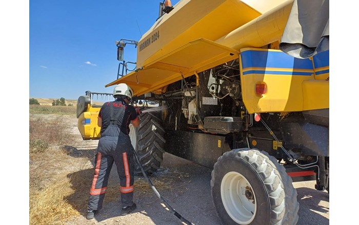 Olay, Alaca ilçesi İbrahim köyünde meydana geldi