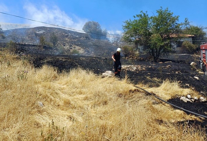 Olay, Alaca ilçesine bağlı Değirmendere köyünde meydana geldi (2)