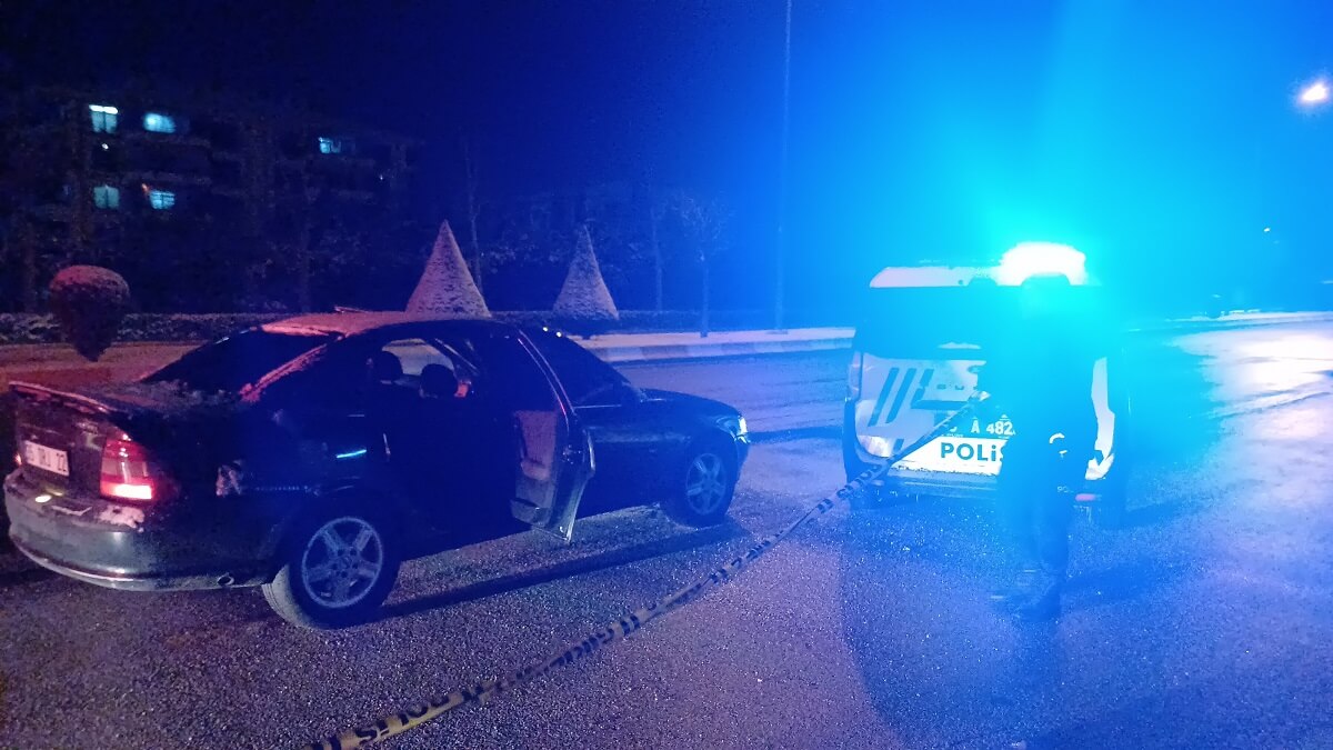 Olay, Dr. İlhan Gürer Caddesi’nde meydana geldi (1)