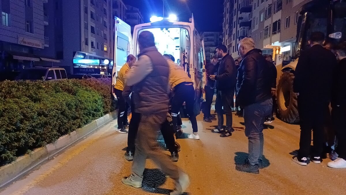 Olay, gece saatlerinde Bahabey Caddesi'nde meydana geldi