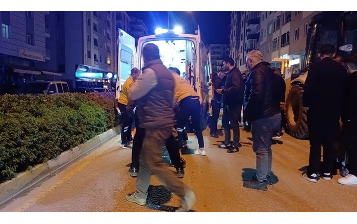 Olay, gece saatlerinde Bahabey Caddesi'nde meydana geldi