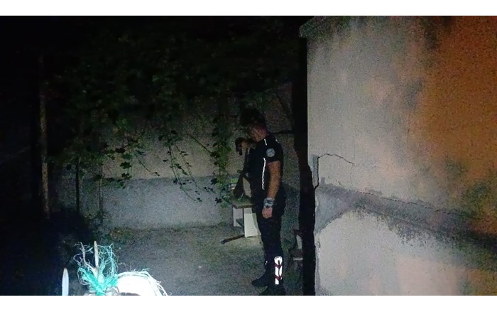 Olay, gece saatlerinde Yavruturna Mahallesi Emek Caddesi'nde meydana geldi (2)