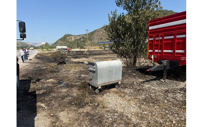 Olay, Temençe Mahallesi İstanbul Samsun karayolu kenarında meydana geldi (1)