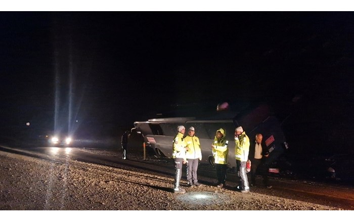 Olay yerine sağlık, jandarma ve Alaca Belediyesi itfaiye ekipleri sevk edildi (1)