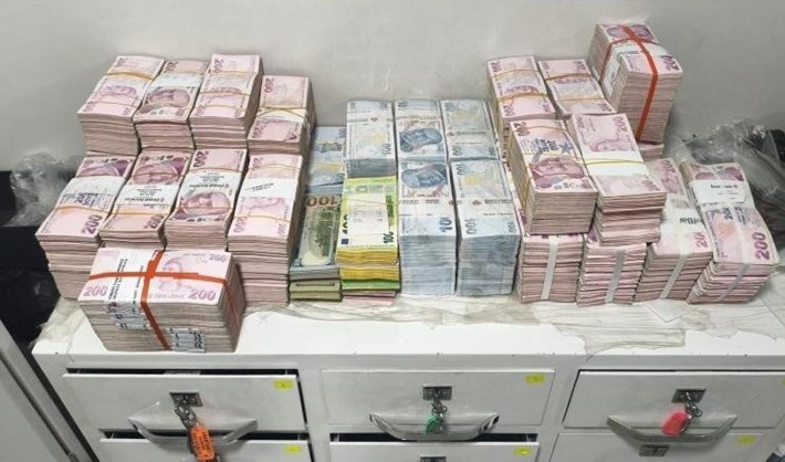 Operasyon kapsamında milyonlarca liraya el konuldu