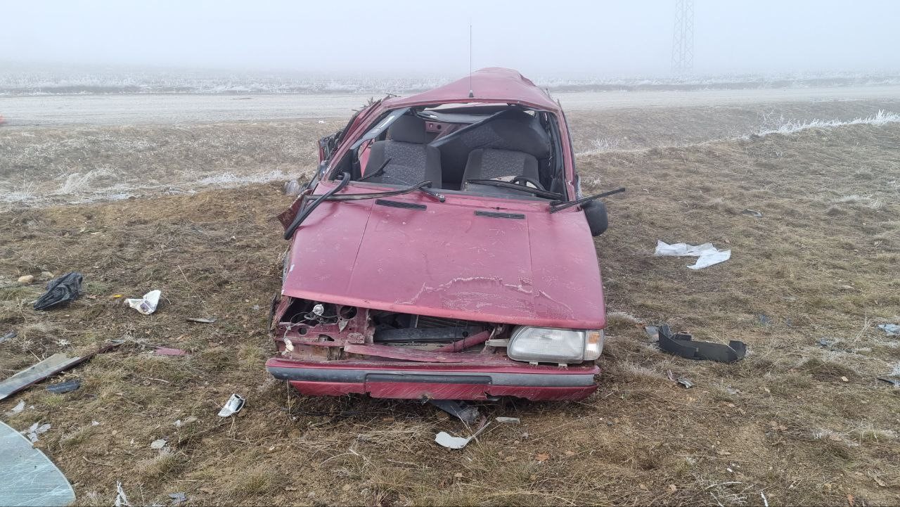 otomobil takla attı, 5 kişi yaralandı (3)