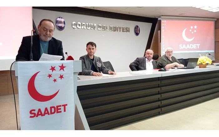 Saadet Partililer, İl Divan Toplantısında gündemi ve çalışmaları değerlendirdi (1)