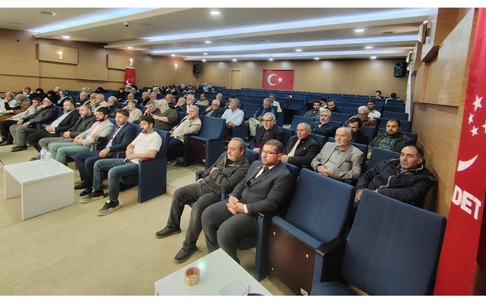 Saadet Partisi Çorum İl Başkanlığı tarafından, “Küresel Emperyalizm, Filistin Direnişi ve Yeni Bir Dünya” başlıklı bir konferans düzenlendi (2)