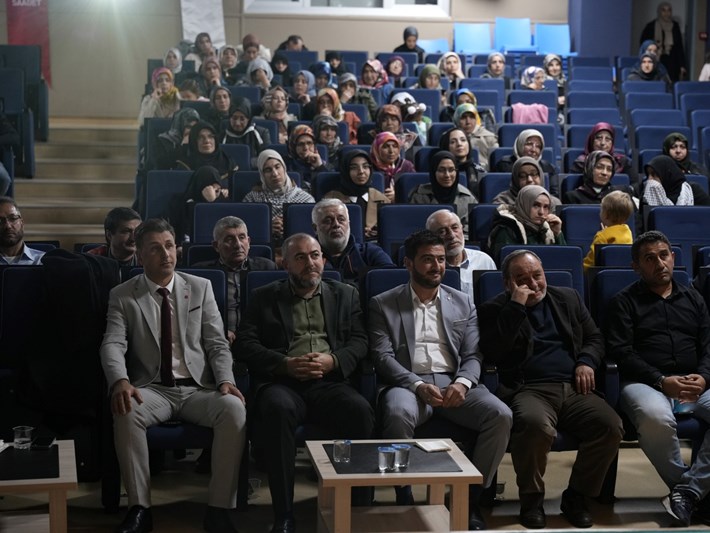 Saadet Partisi Çorum Merkez İlçe Başkanlığı’nın ev sahipliğinde “Gazze Davamız” konulu konferans düzenlendi (4)