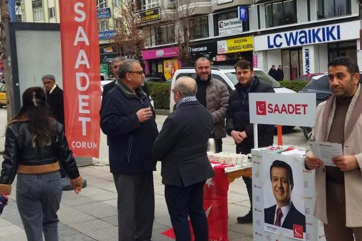 Saadet Partisi, Çorum'da üye seferberliği başlattı (2)