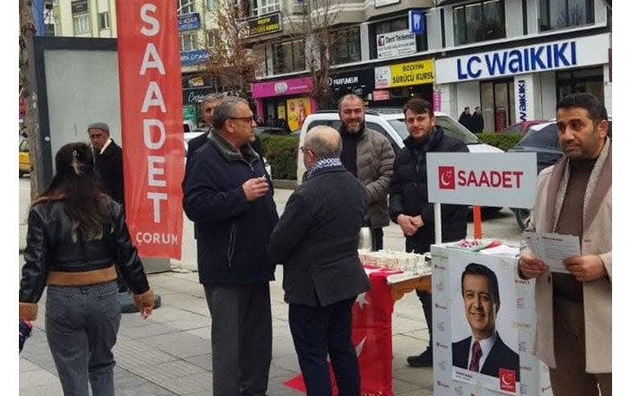Saadet Partisi, Çorum'da üye seferberliği başlattı (2)