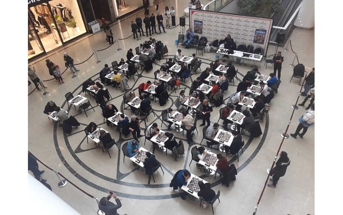 Satranç turnuvasına 58 yarışmacı katıldı
